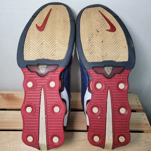 Nike Shox Vince Carter 5 Olympic Mid-Top Sneakers - Size 10 - Picture 5 of 7